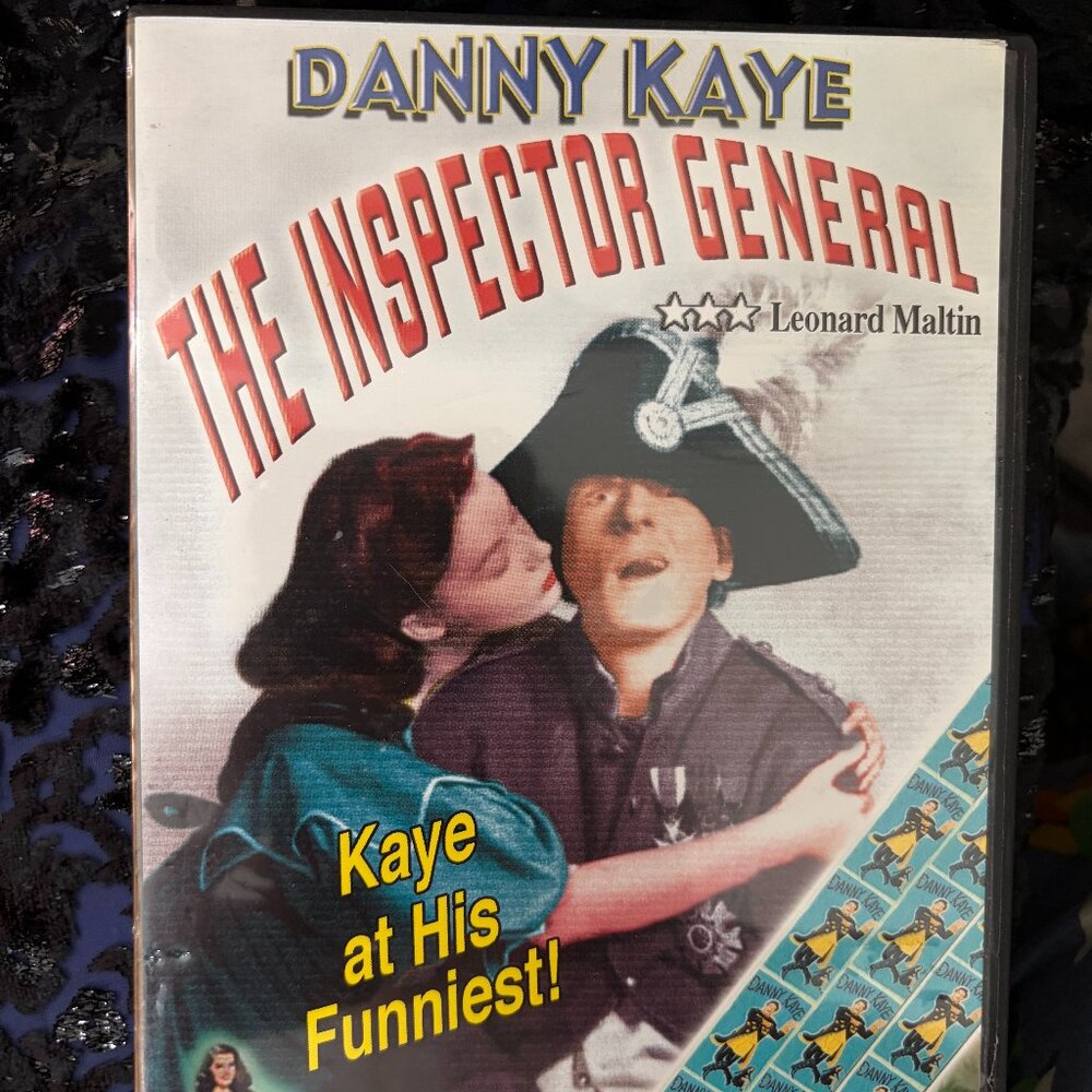 💜3/$12✨ Danny Kaye The Inspector General 1949 Comedy Musical DVD Vina Distr.